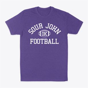 Sour John Oklahoma Football Classic Dad T-Shirt