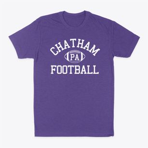 Chatham Pennsylvania Football Classic Dad T-Shirt
