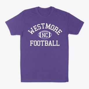 Westmore North Carolina Football Classic Dad T-Shirt