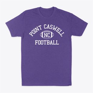 Point Caswell North Carolina Football Classic Dad T-Shirt