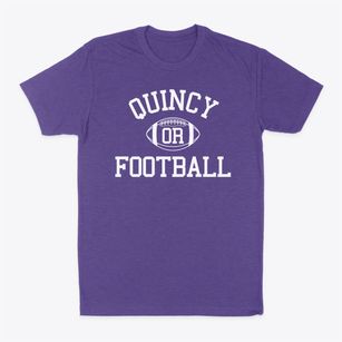 Quincy Oregon Football Classic Dad T-Shirt