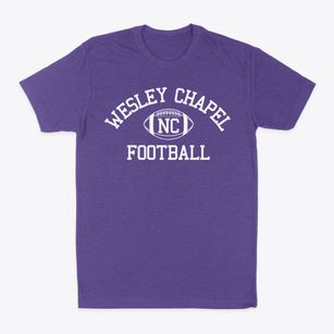 Wesley Chapel North Carolina Football Classic Dad T-Shirt