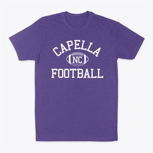 Capella North Carolina Football Classic Dad T-Shirt