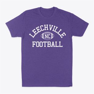Leechville North Carolina Football Classic Dad T-Shirt