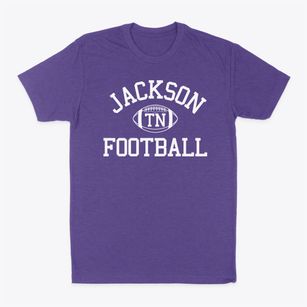 Jackson Tennessee Football Classic Dad T-Shirt