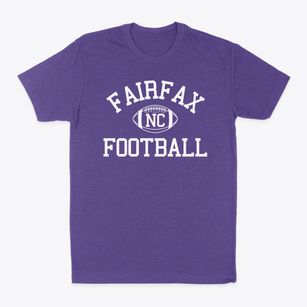 Fairfax North Carolina Football Classic Dad T-Shirt