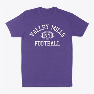 Valley Mills New York Football Classic Dad T-Shirt