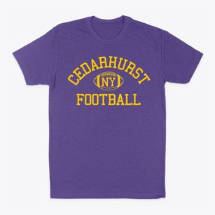Cedarhurst New York Football Classic Dad T-Shirt