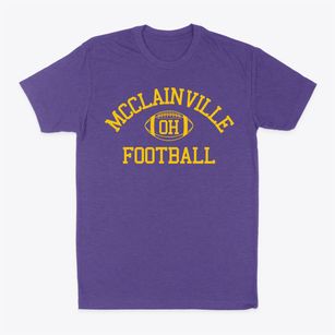 Mcclainville Ohio Football Classic Dad T-Shirt