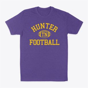 Hunter Tennessee Football Classic Dad T-Shirt