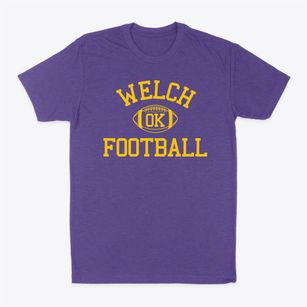 Welch Oklahoma Football Classic Dad T-Shirt