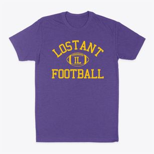 Lostant Illinois Football Classic Dad T-Shirt