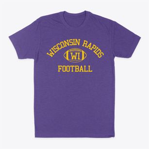 Wisconsin Rapids Wisconsin Football Classic Dad T-Shirt
