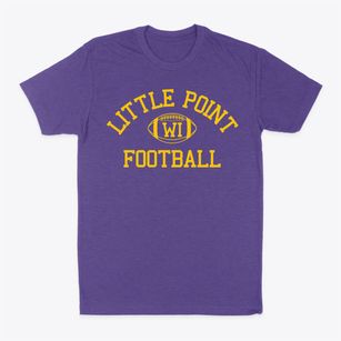 Little Point Wisconsin Football Classic Dad T-Shirt