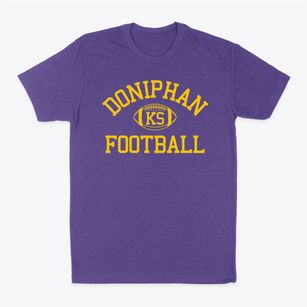 Doniphan Kansas Football Classic Dad T-Shirt