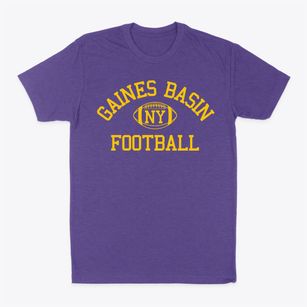 Gaines Basin New York Football Classic Dad T-Shirt