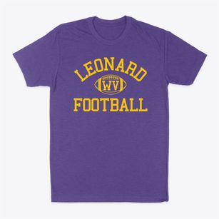 Leonard West Virginia Football Classic Dad T-Shirt