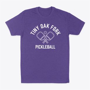 Tiny Oak Fork North Carolina Pickleball Classic Dad T-Shirt