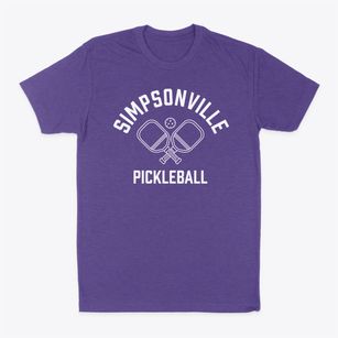 Simpsonville New York Pickleball Classic Dad T-Shirt