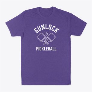 Gunlock Utah Pickleball Classic Dad T-Shirt