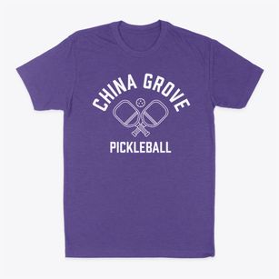 China Grove North Carolina Pickleball Classic Dad T-Shirt