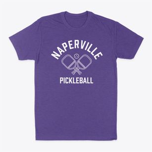 Naperville Illinois Pickleball Classic Dad T-Shirt