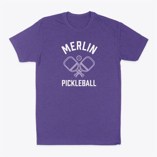 Merlin Oregon Pickleball Classic Dad T-Shirt