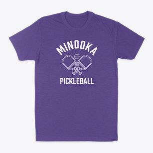 Minooka Illinois Pickleball Classic Dad T-Shirt