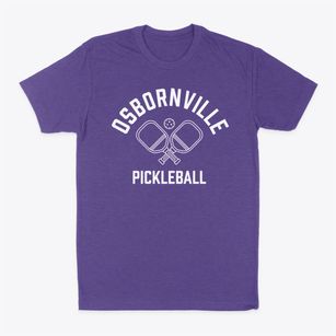 Osbornville North Carolina Pickleball Classic Dad T-Shirt
