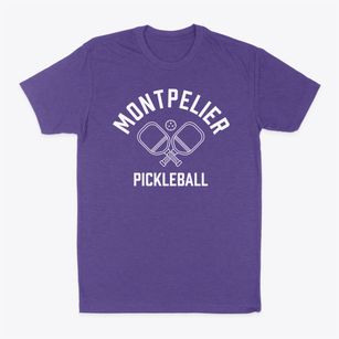 Montpelier Vermont Pickleball Classic Dad T-Shirt