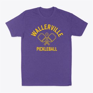 Wallerville Mississippi Pickleball Classic Dad T-Shirt