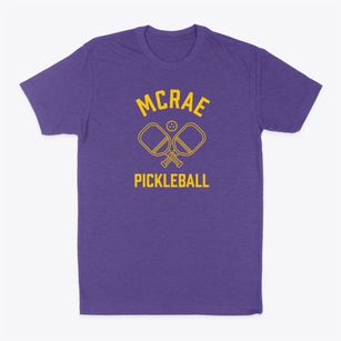 Mcrae Virginia Pickleball Classic Dad T-Shirt
