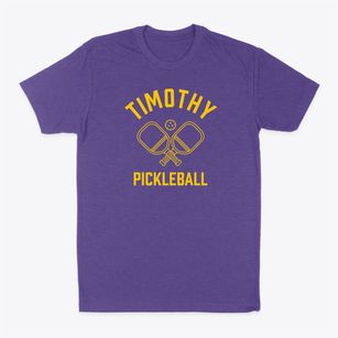 Timothy Illinois Pickleball Classic Dad T-Shirt