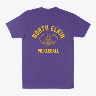 North Elkin North Carolina Pickleball Classic Dad T-Shirt