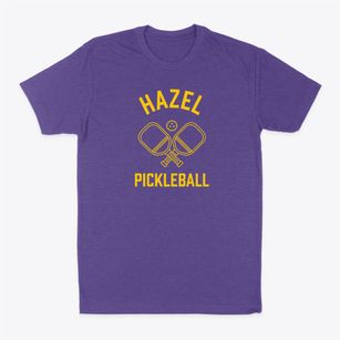 Hazel West Virginia Pickleball Classic Dad T-Shirt