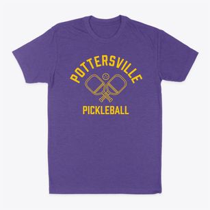 Pottersville Missouri Pickleball Classic Dad T-Shirt