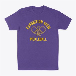 Exposition View Illinois Pickleball Classic Dad T-Shirt