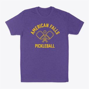 American Falls Idaho Pickleball Classic Dad T-Shirt