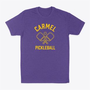 Carmel Maine Pickleball Classic Dad T-Shirt