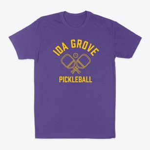 Ida Grove Iowa Pickleball Classic Dad T-Shirt