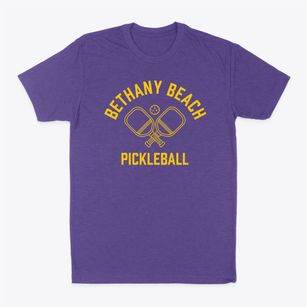 Bethany Beach Delaware Pickleball Classic Dad T-Shirt