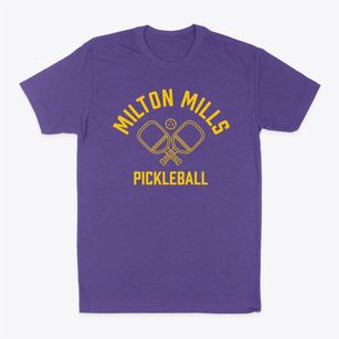 Milton Mills New Hampshire Pickleball Classic Dad T-Shirt