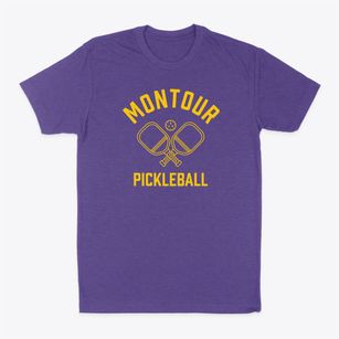 Montour Iowa Pickleball Classic Dad T-Shirt