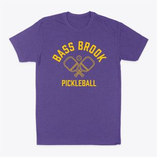 Bass Brook Minnesota Pickleball Classic Dad T-Shirt