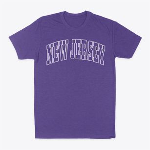  New Jersey Trendy State Classic Dad T-Shirt