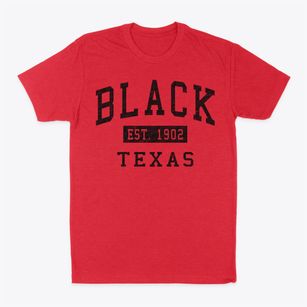 Black Texas Classic Established Classic Dad T-Shirt