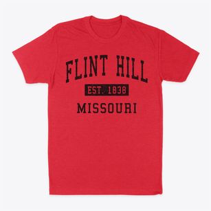 Flint Hill Missouri Classic Established Classic Dad T-Shirt
