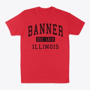 Banner Illinois Classic Established Classic Dad T-Shirt