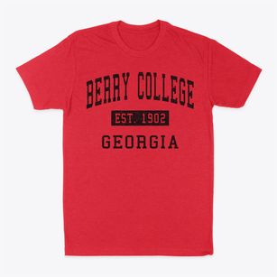 Berry College Georgia Classic Established Classic Dad T-Shirt