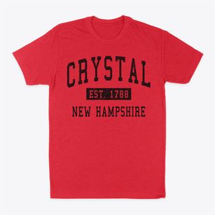 Crystal New Hampshire Classic Established Classic Dad T-Shirt